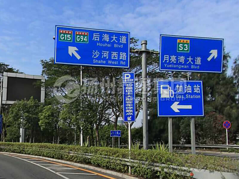 BZG-009，交通標(biāo)志桿，T型交通標(biāo)志桿