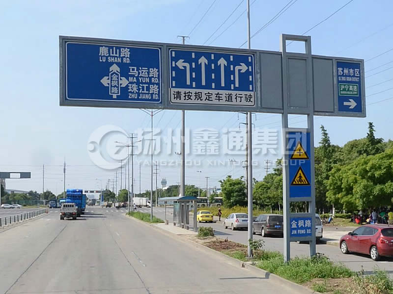 BZG-012，交通標(biāo)志桿，框架交通標(biāo)志桿