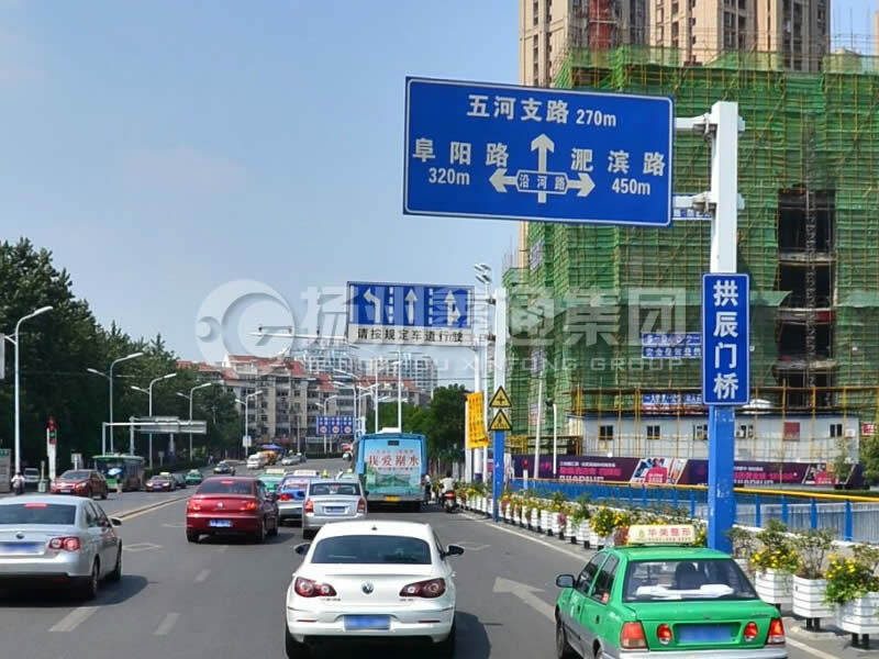BZG-017，F(xiàn)型交通標志桿，合肥交通標志桿