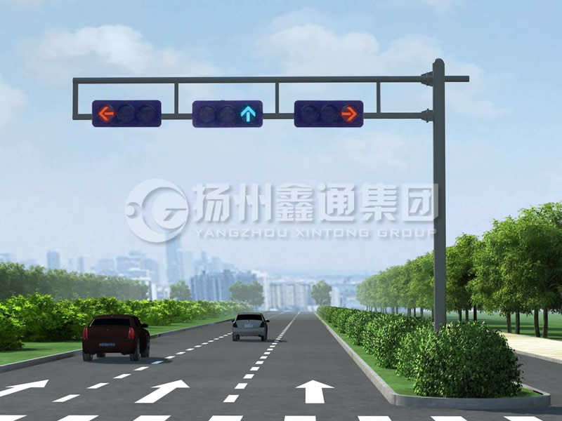 XHDG-040，F(xiàn)型框架信號(hào)燈桿