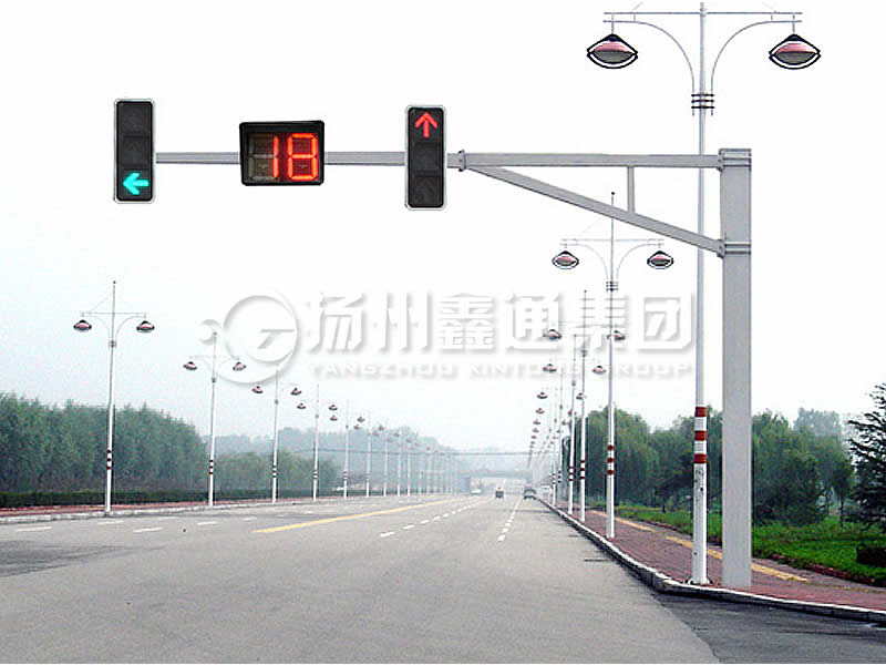 XHDG-052，方桿信號(hào)燈桿，淄博信號(hào)燈桿